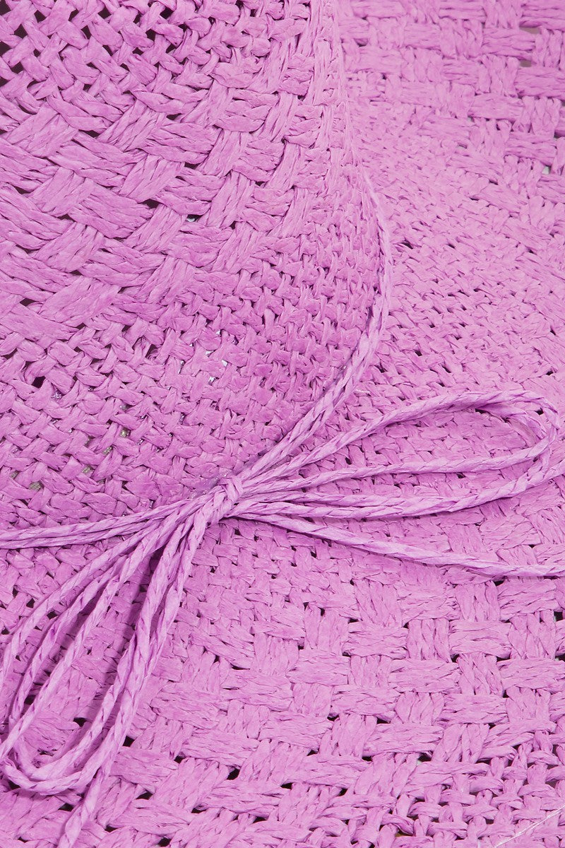 KA Fame Straw Braided Sun Hat