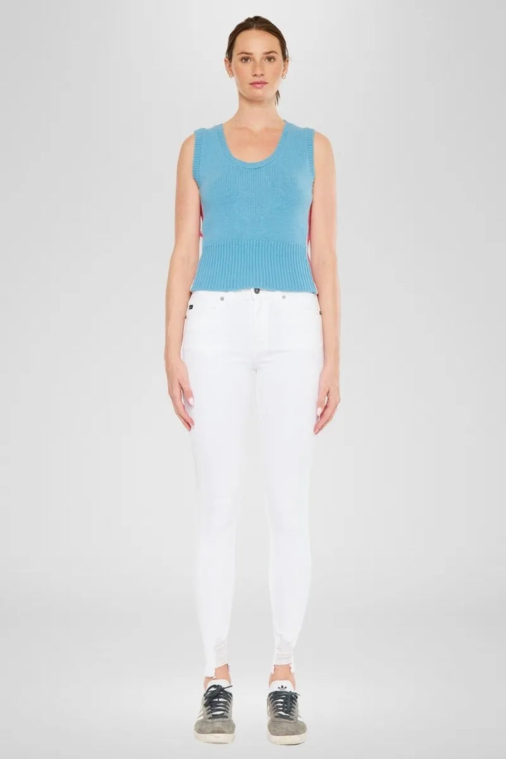 White Kancan High Rise Super Skinny Jeans 1