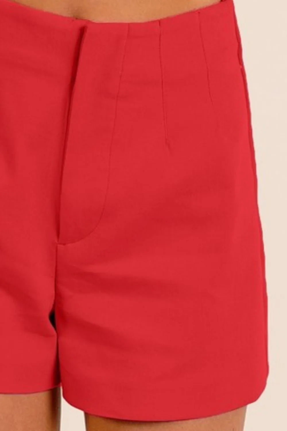 Cherry Bibi Bandless Tailored Shorts 1