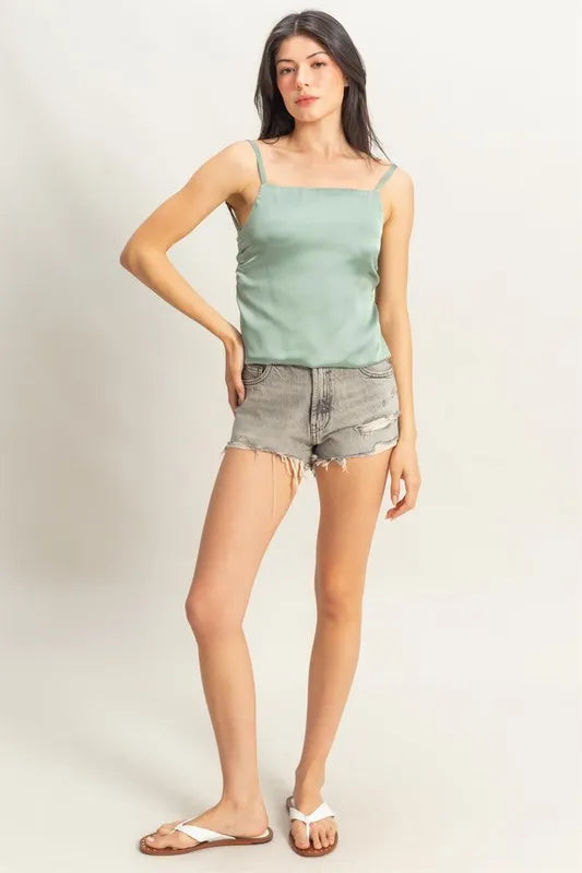 Hyfve Satin Back Tie Detail Cami 4