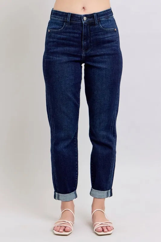 Dk Judy Blue Full Size High Waist Boyfriend Jeans Plus Size