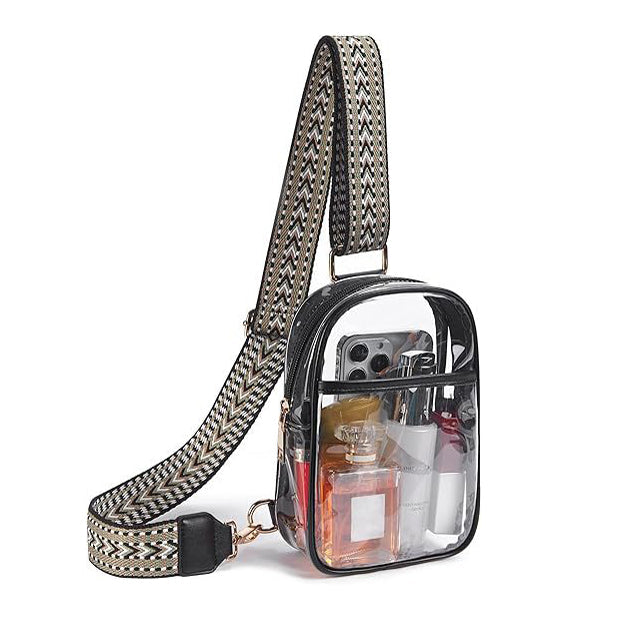 Noelle Clear Stadium Sling 1