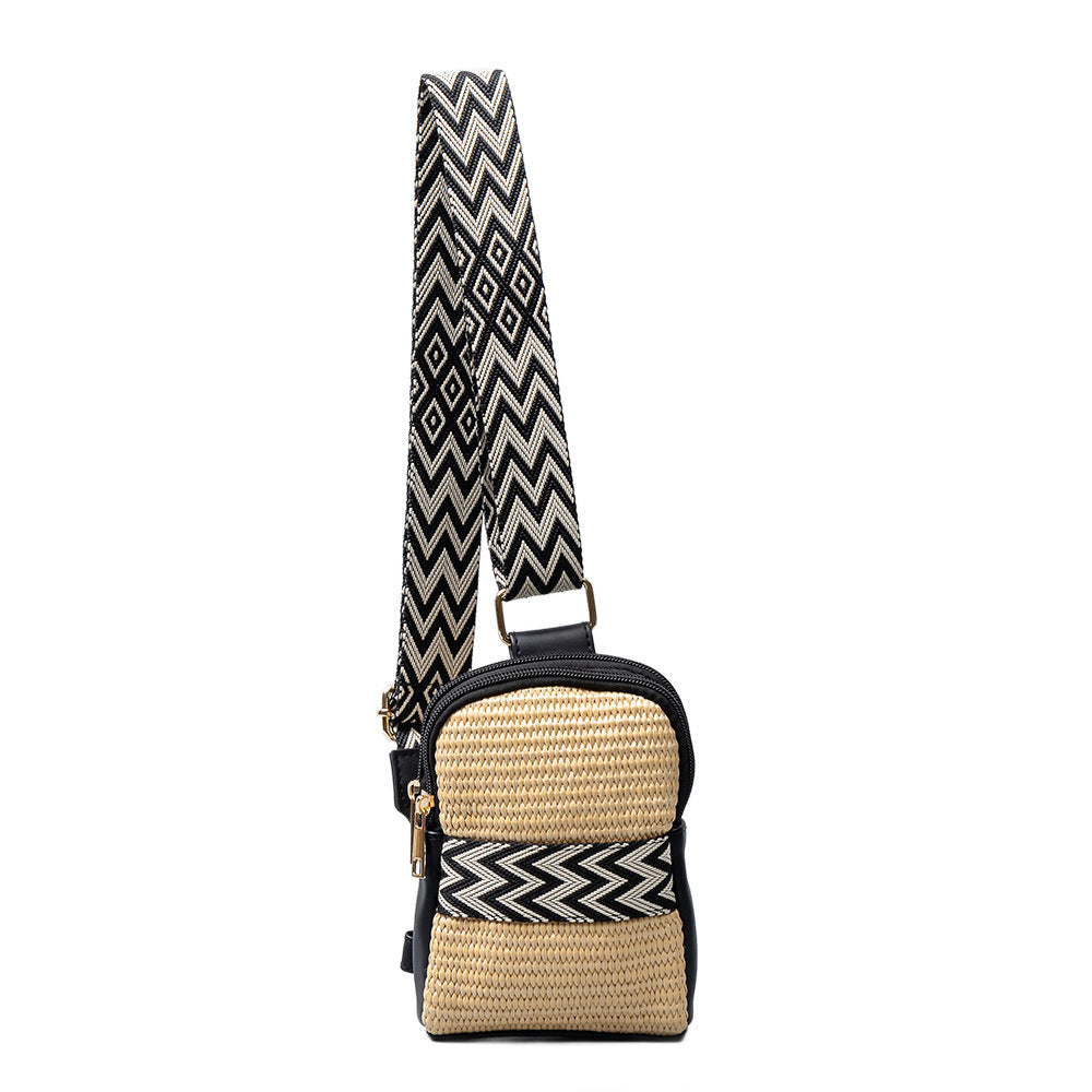 Naomi Woven Guitar Strap Sling Bag 1