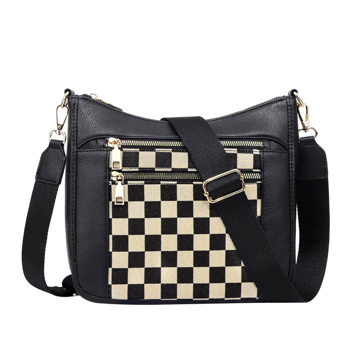 Ashley Mixed Media Crossbody 1