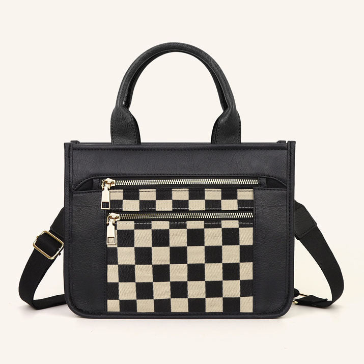 Jordan Mixed Media Tote 1