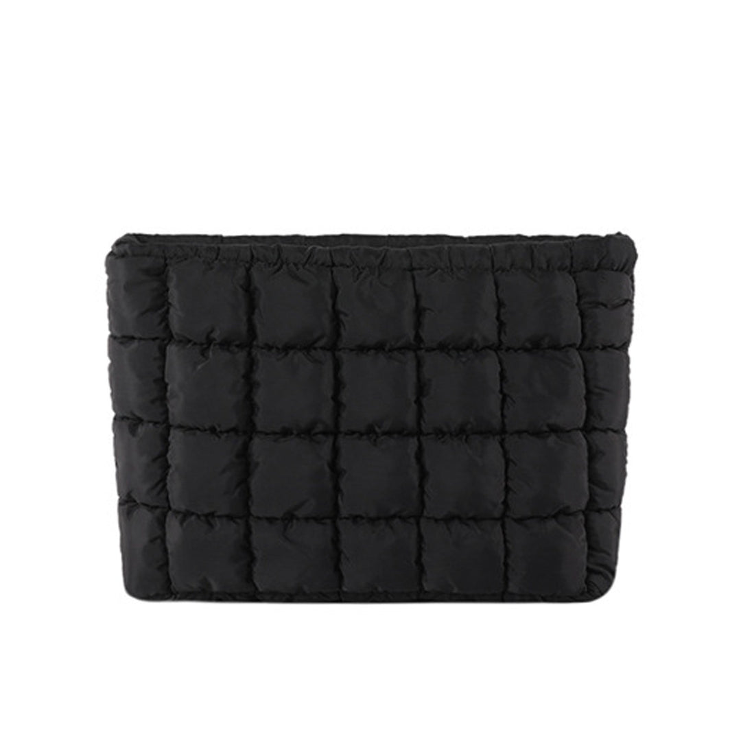 Lainey Quilted Puffer Clutch 1
