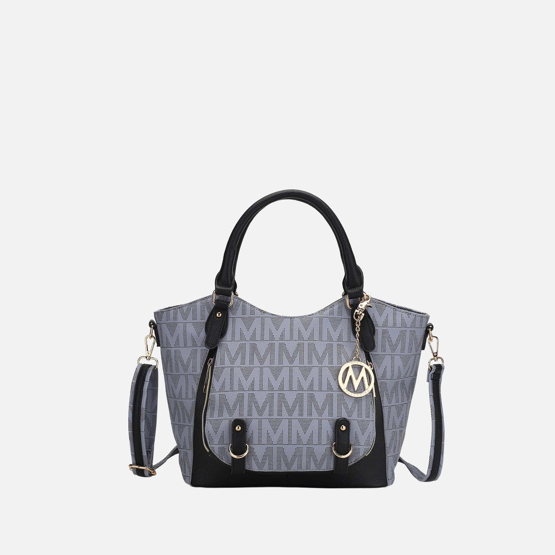Pink MKF Collection By Mia K Fula Signature Shoulder Bag