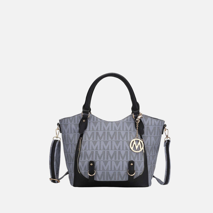 Pink MKF Collection By Mia K Fula Signature Shoulder Bag