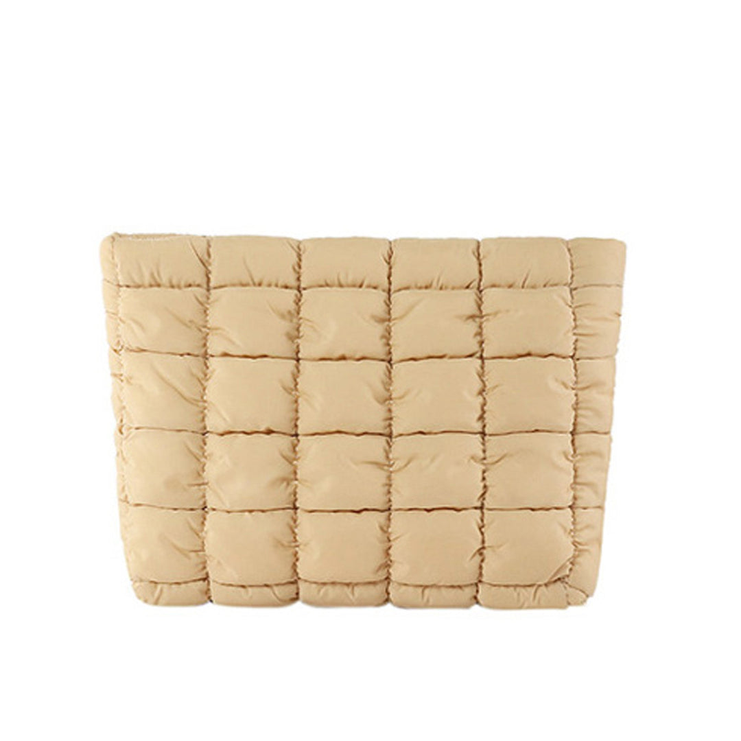 Lainey Quilted Puffer Clutch 1