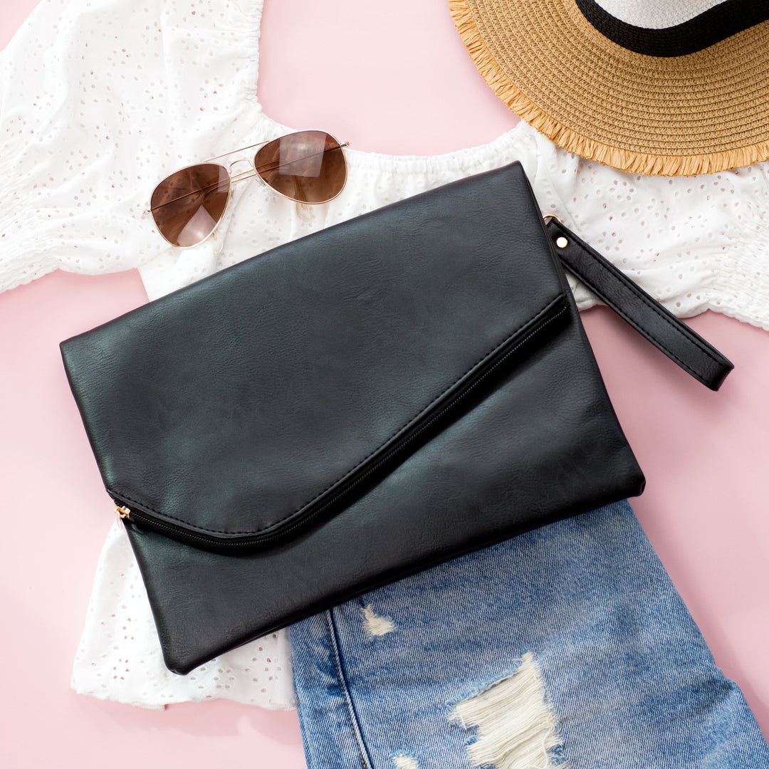 Foldover Envelope Clutch 1