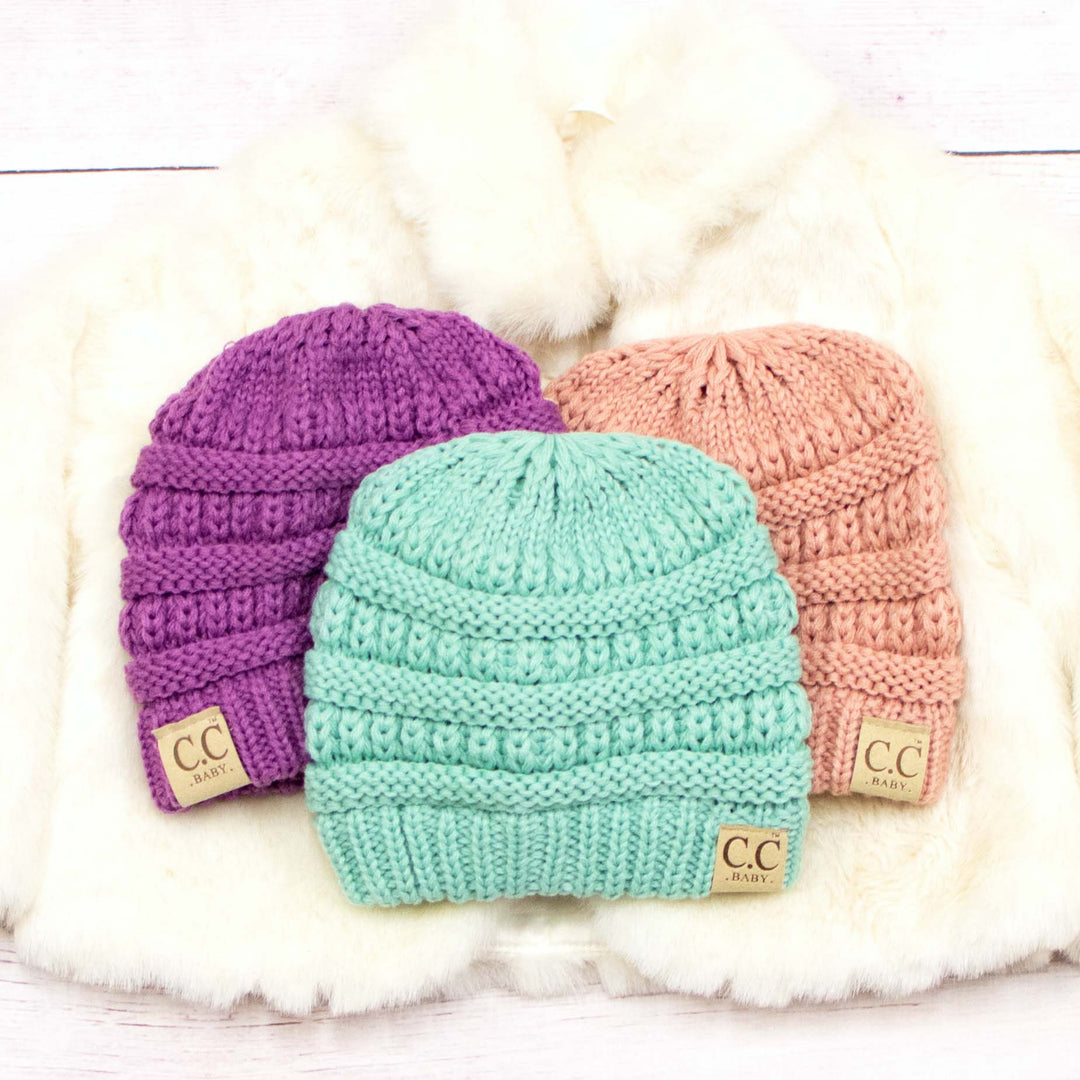Ivory C C® Baby Beanie