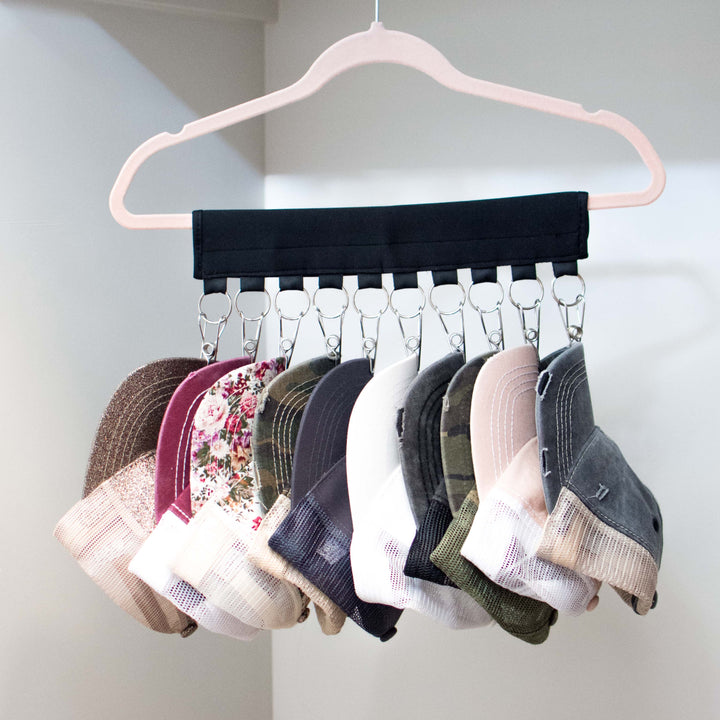 Black Hat Organizer Hanger Cover