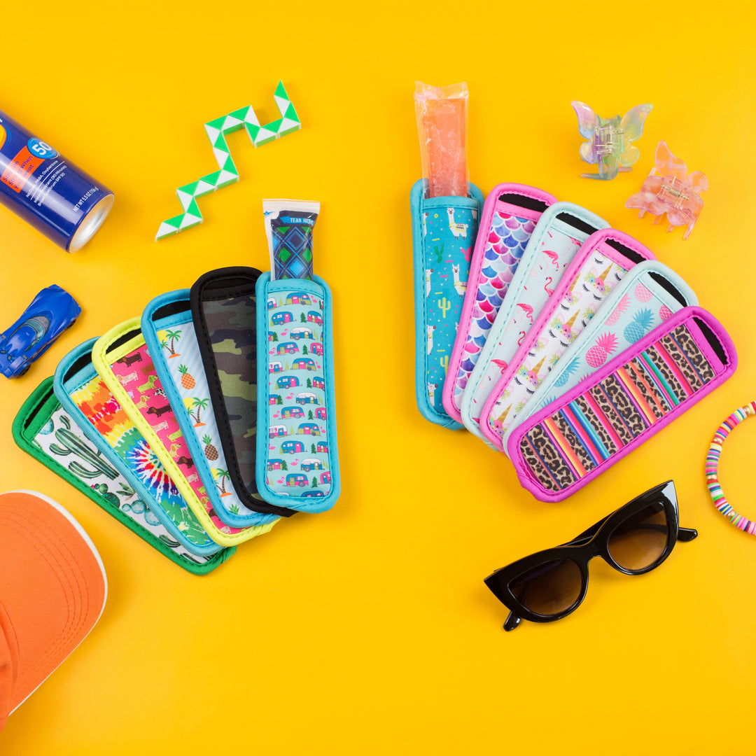 2- Girl Freezer Pop Holder 6 Pack