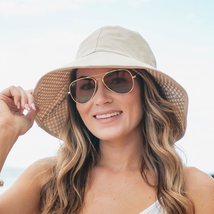 Black Bow Accent Cargo Hats 1