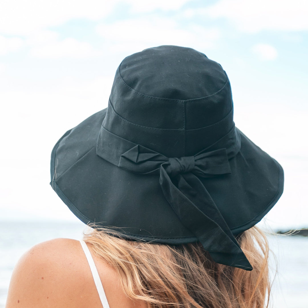 Bow Accent Cargo Hats 1