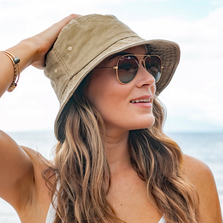 Army Distressed Bucket Hats