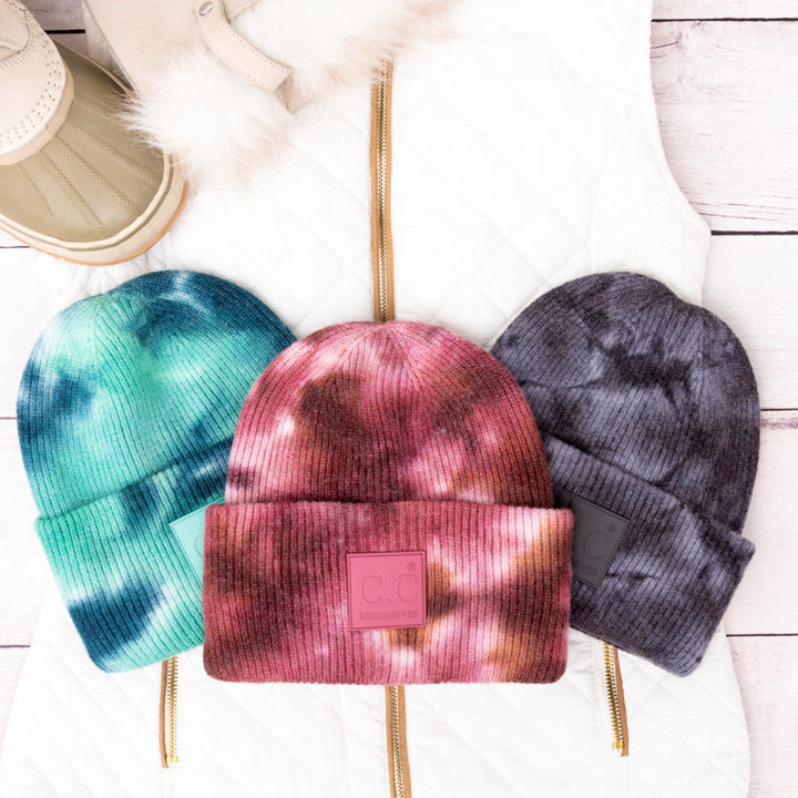 C C® Tie Dye Boyfriend Beanie
