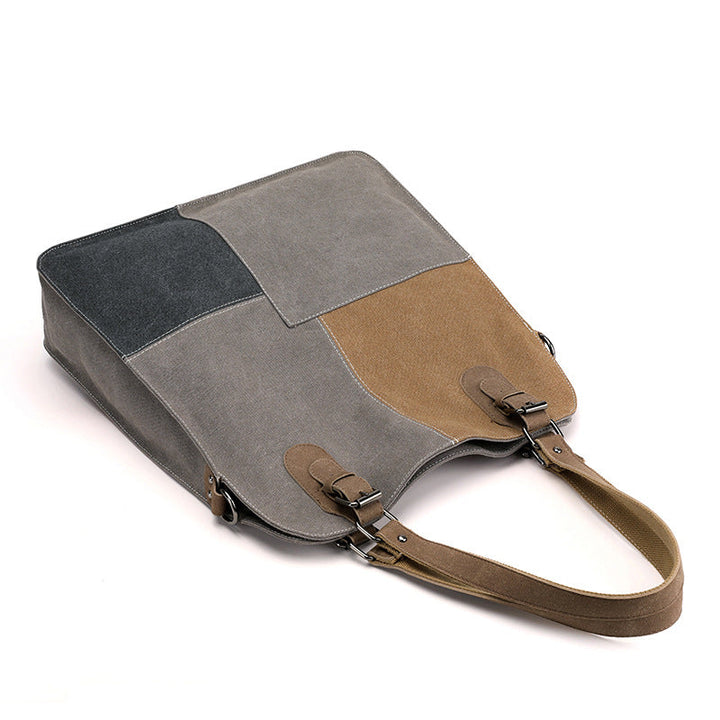 Colorblock Messenger Bag 1
