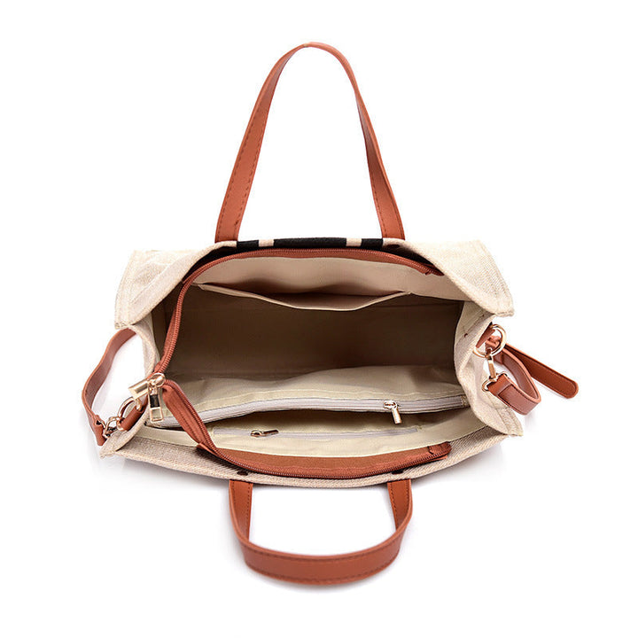 Canvas Stripe Tote 1