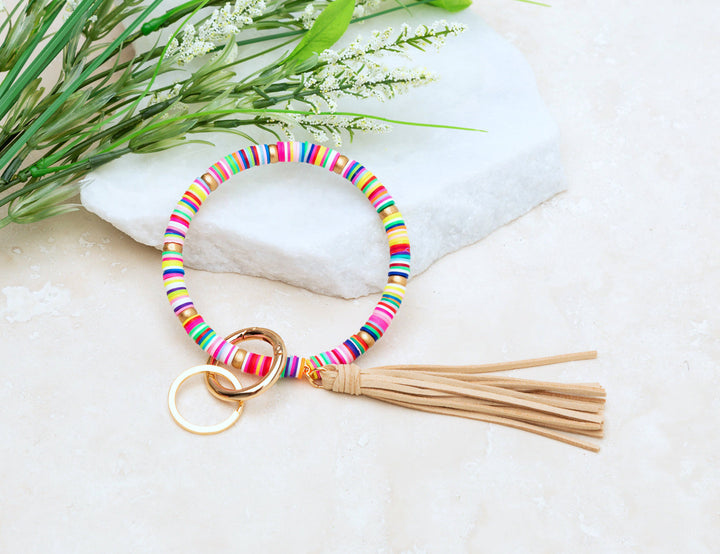 Boho Key Ring Bracelet 1