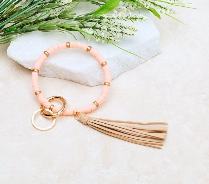 Boho Key Ring Bracelet 1