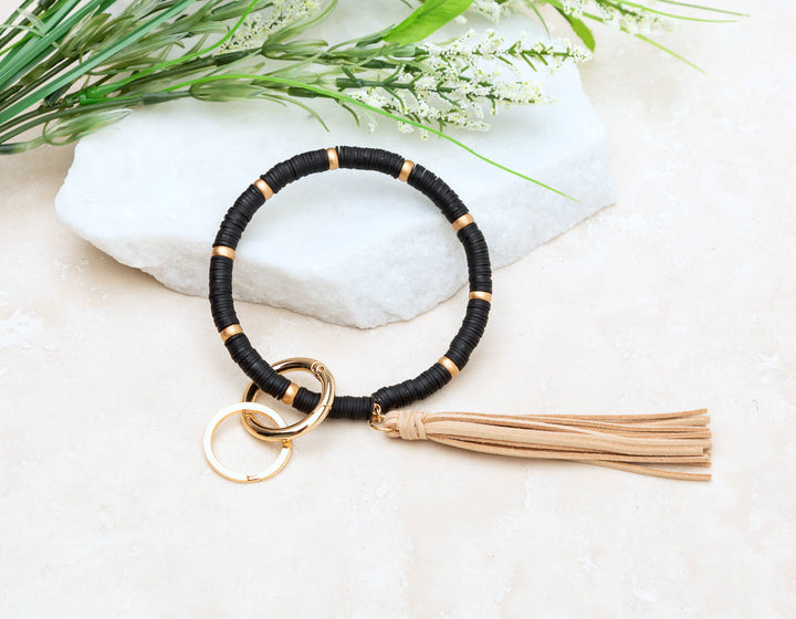Boho Key Ring Bracelet 1