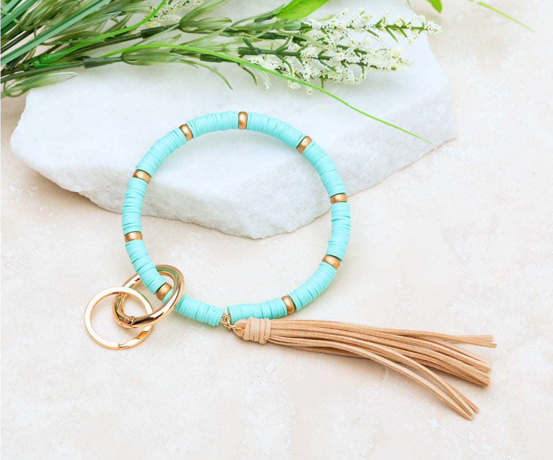 Boho Key Ring Bracelet 1