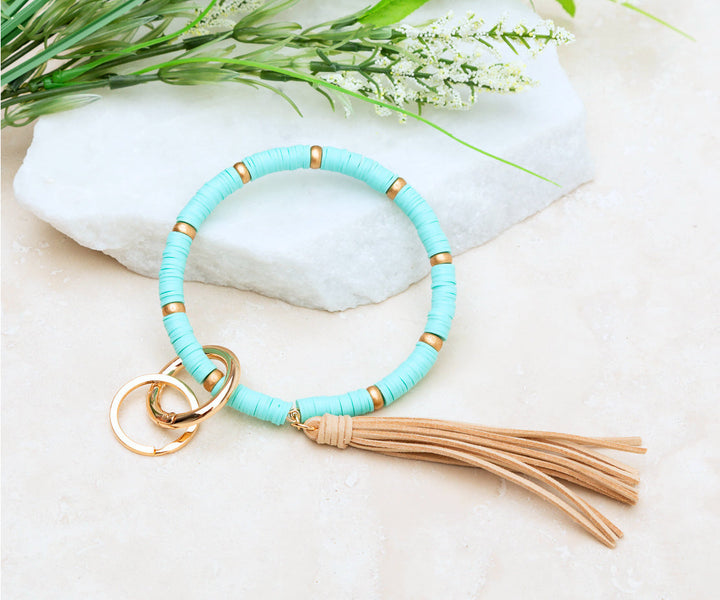 Boho Key Ring Bracelet 1