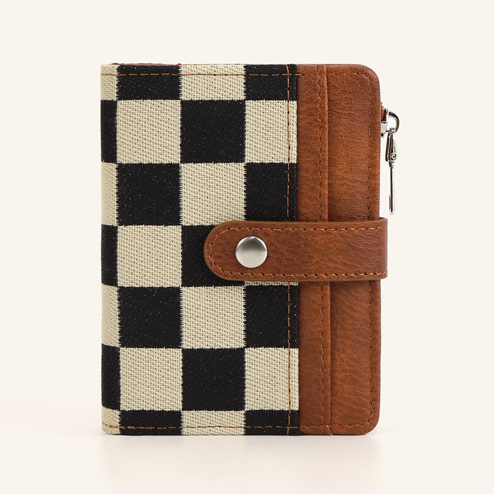 Wilma Mixed Media Fold Over Wallet 1