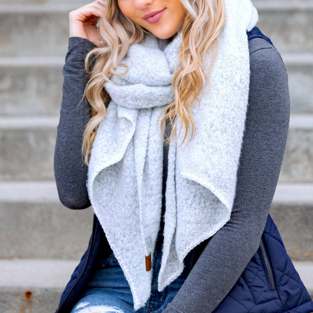 Burgundy C C® Draped Scarves