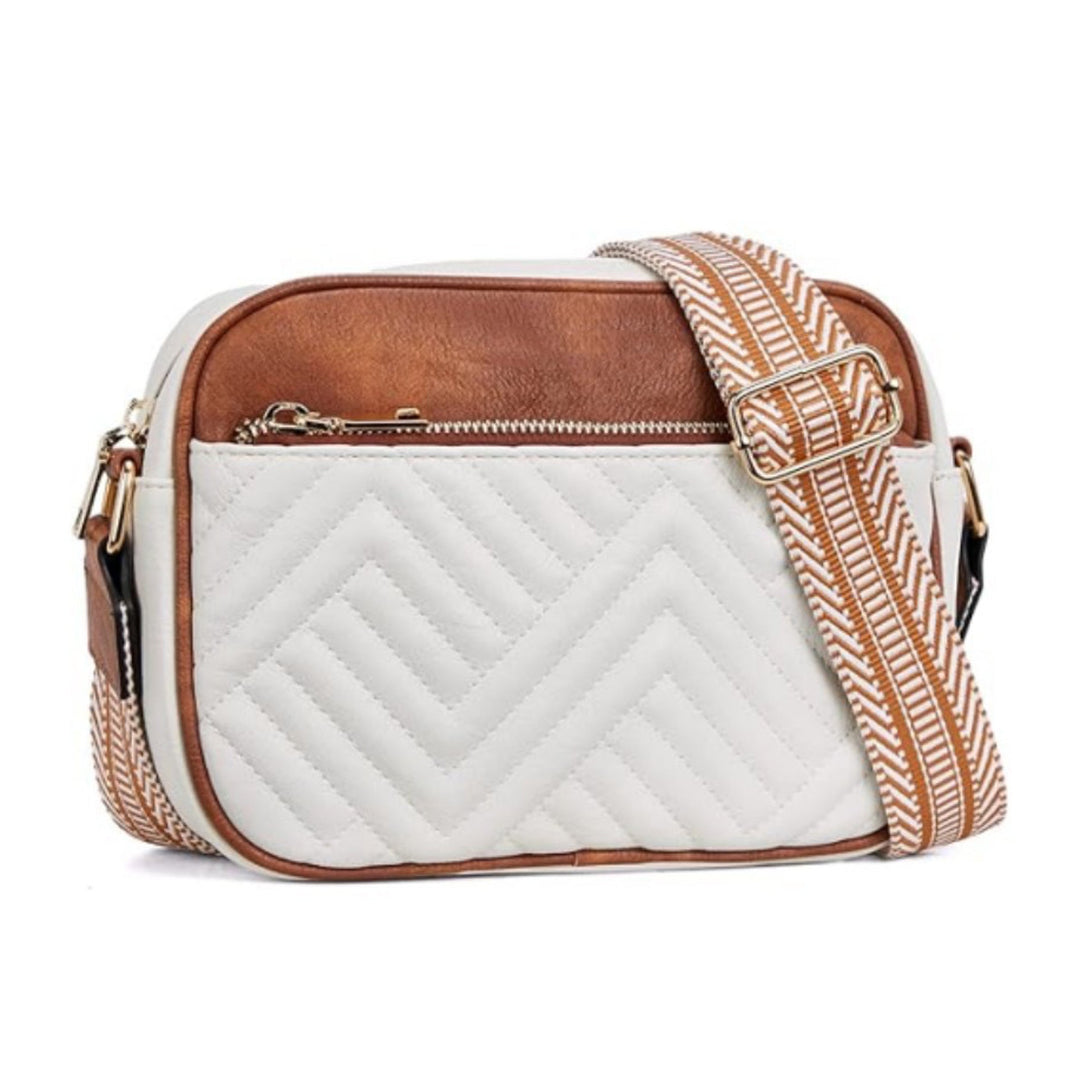 Everly Vegan Leather Camera Crossbody 1