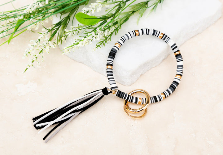 Boho Key Ring Bracelet 1