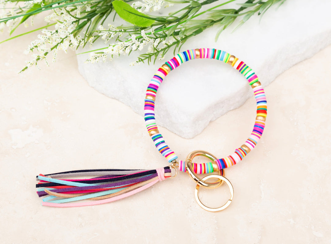 Boho Key Ring Bracelet 1