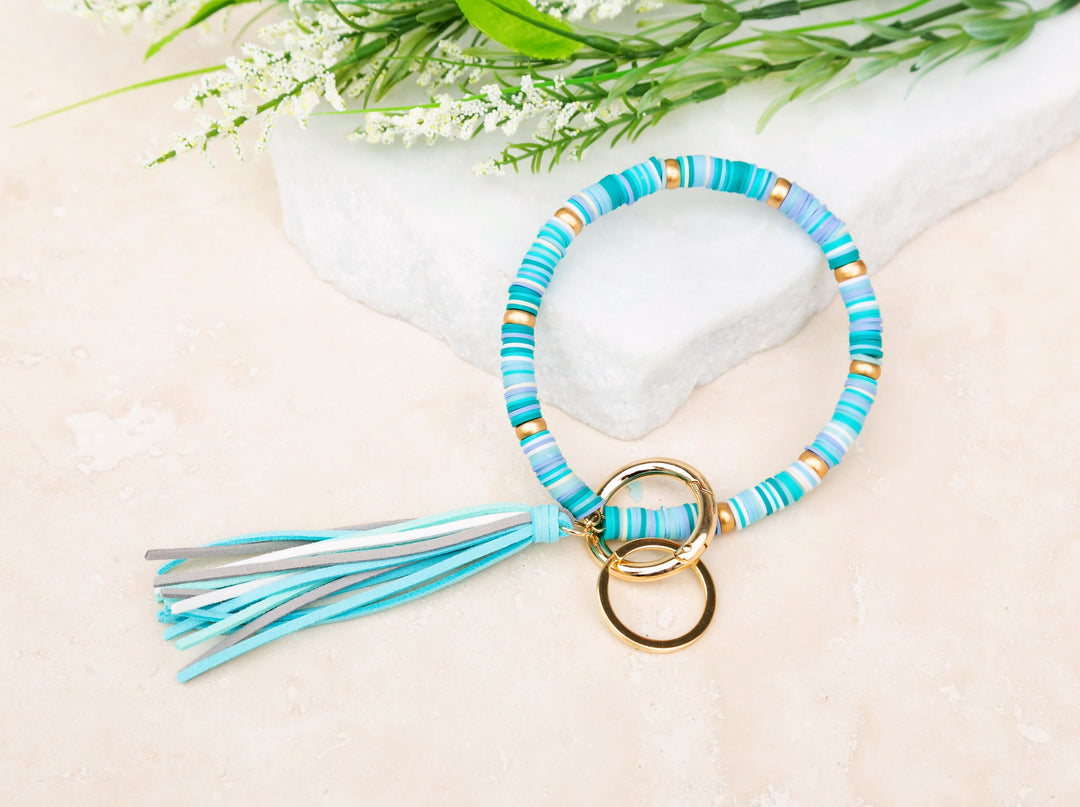 Boho Key Ring Bracelet 1