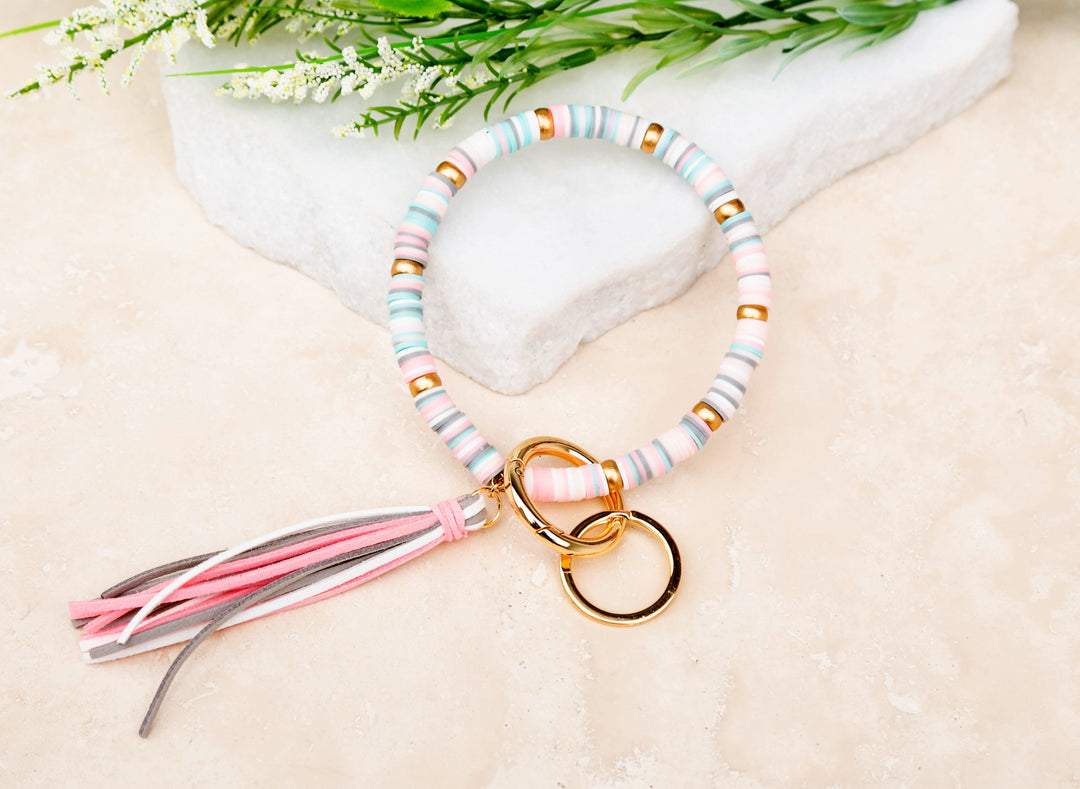 Boho Key Ring Bracelet 1