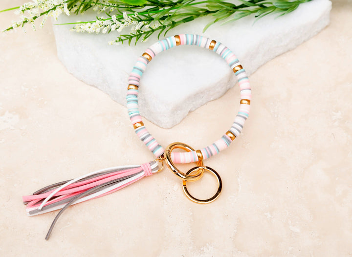 Boho Key Ring Bracelet 1