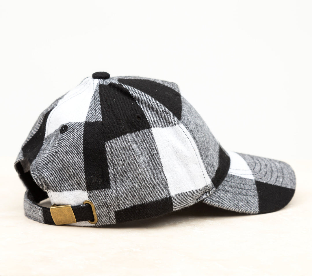 Fall Plaid Ball Caps 1