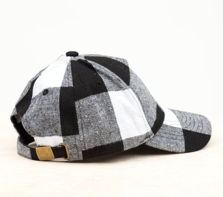 Fall Plaid Ball Caps 1