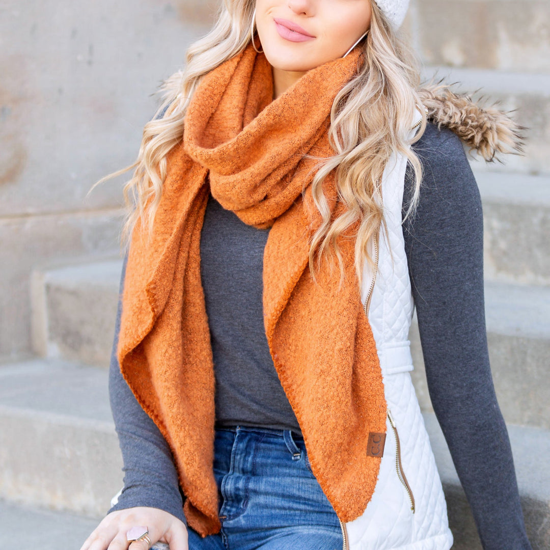 Evening Blue C C® Draped Scarves