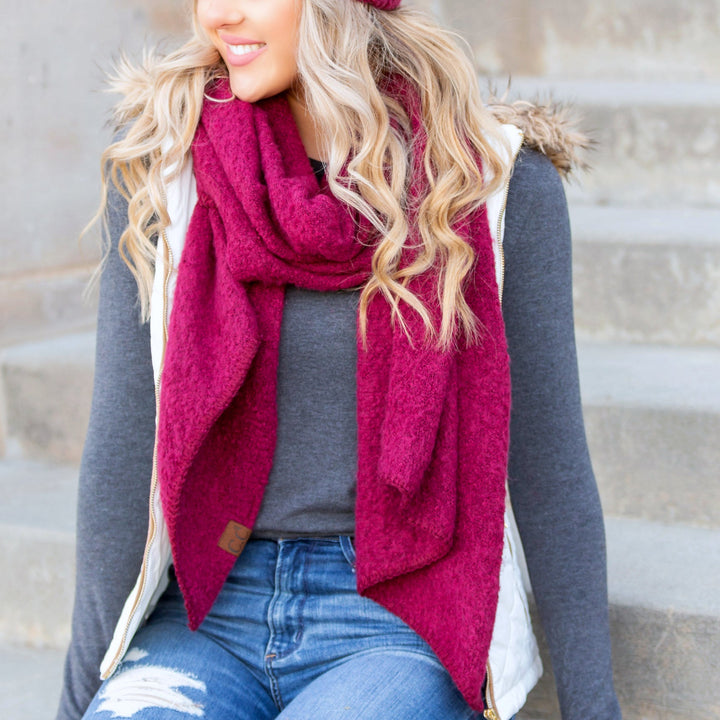 Black C C® Draped Scarves