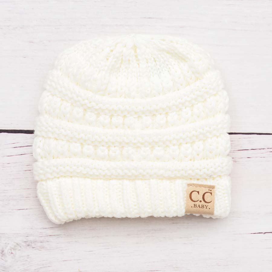New Lavender C C® Baby Beanie