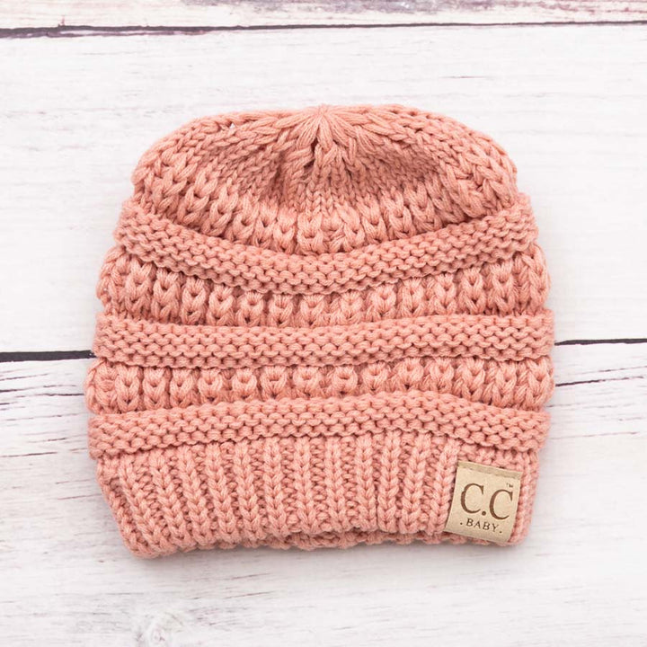 New Cd Pink C C® Baby Beanie