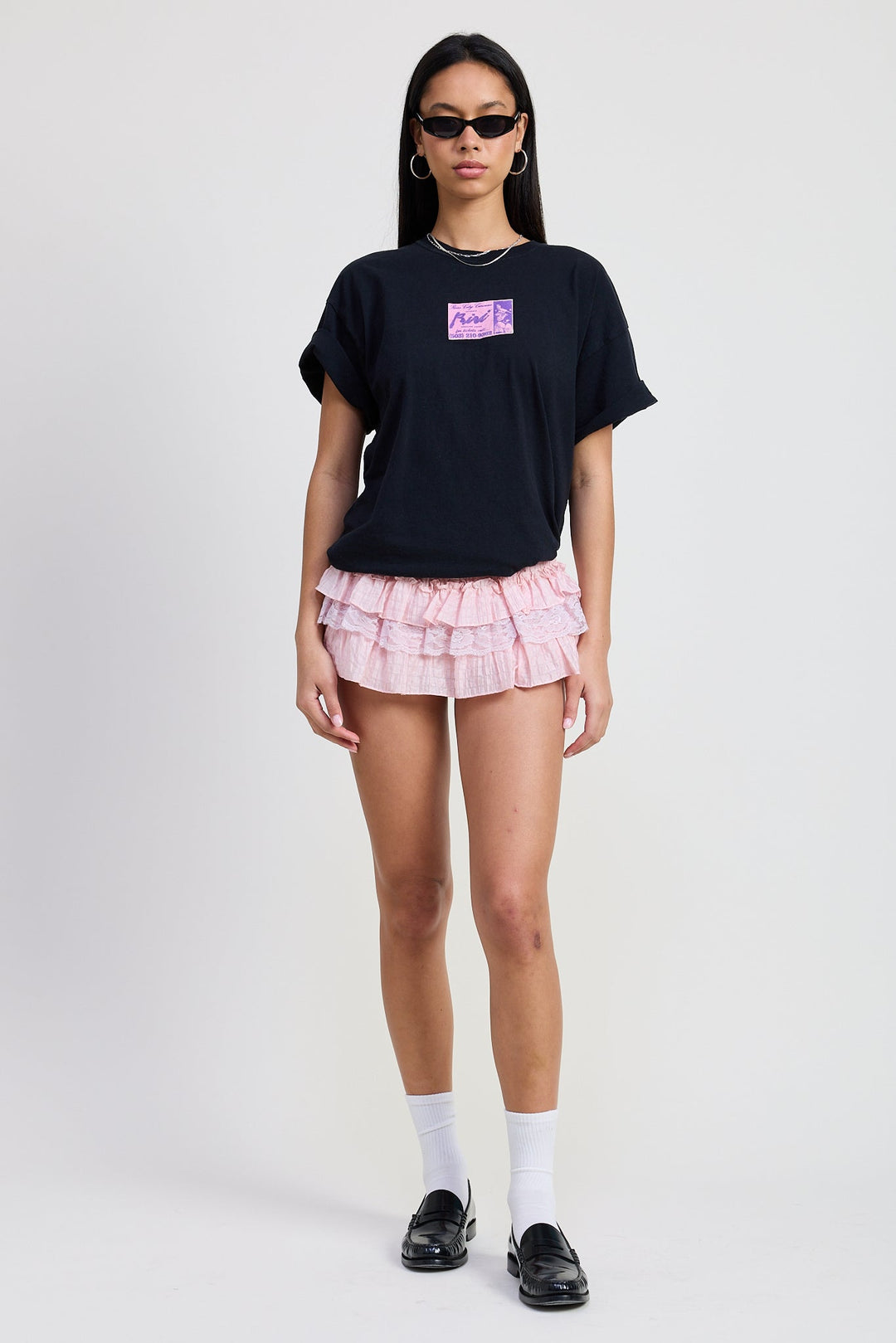 Small Lira Mini Ruffle Skort