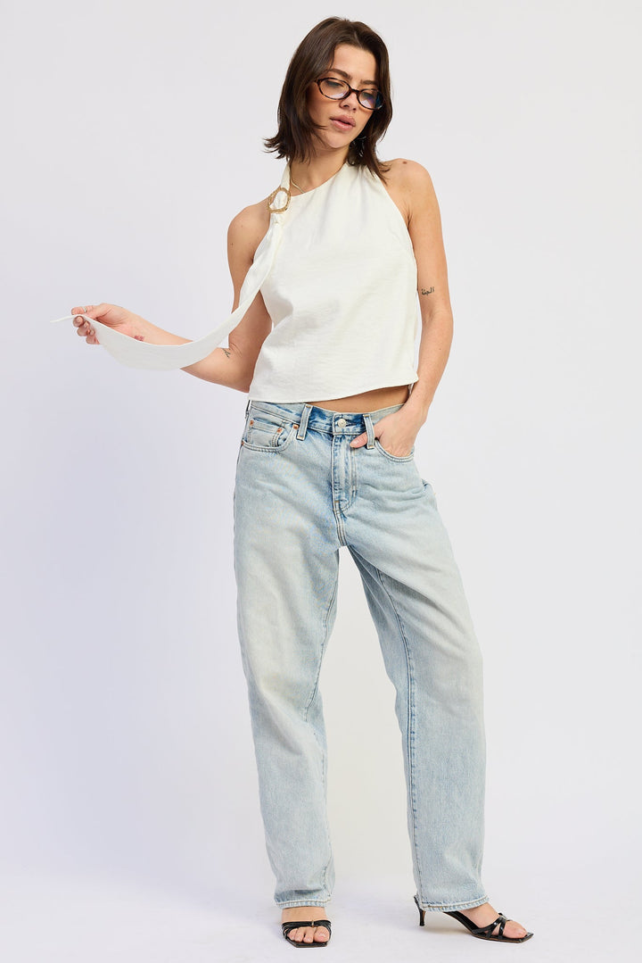 Butter Yellow Roselle Top