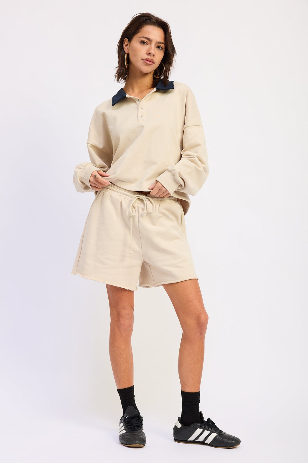 Vintage Ivory Xylia Shorts