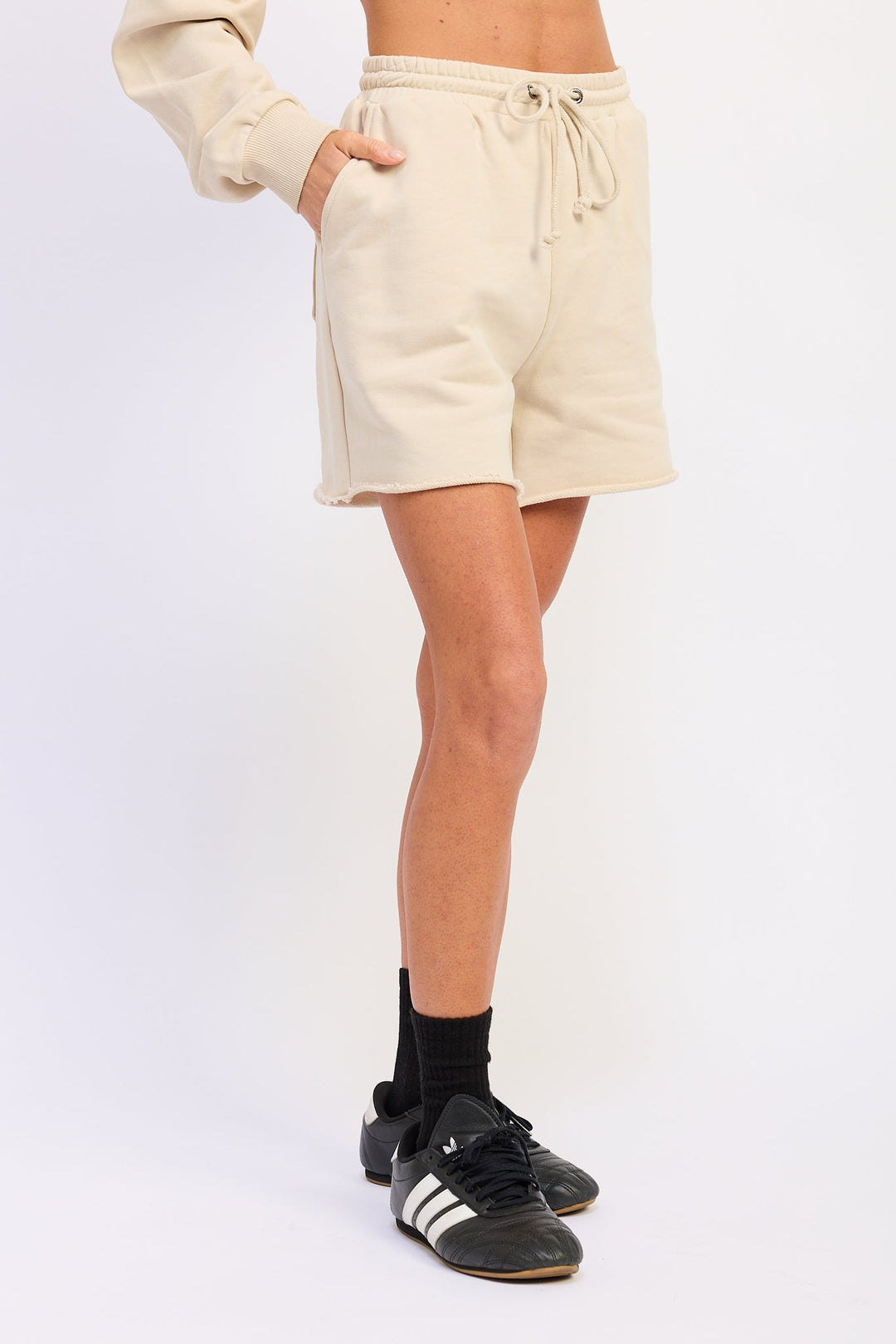 Vintage Ivory Xylia Shorts