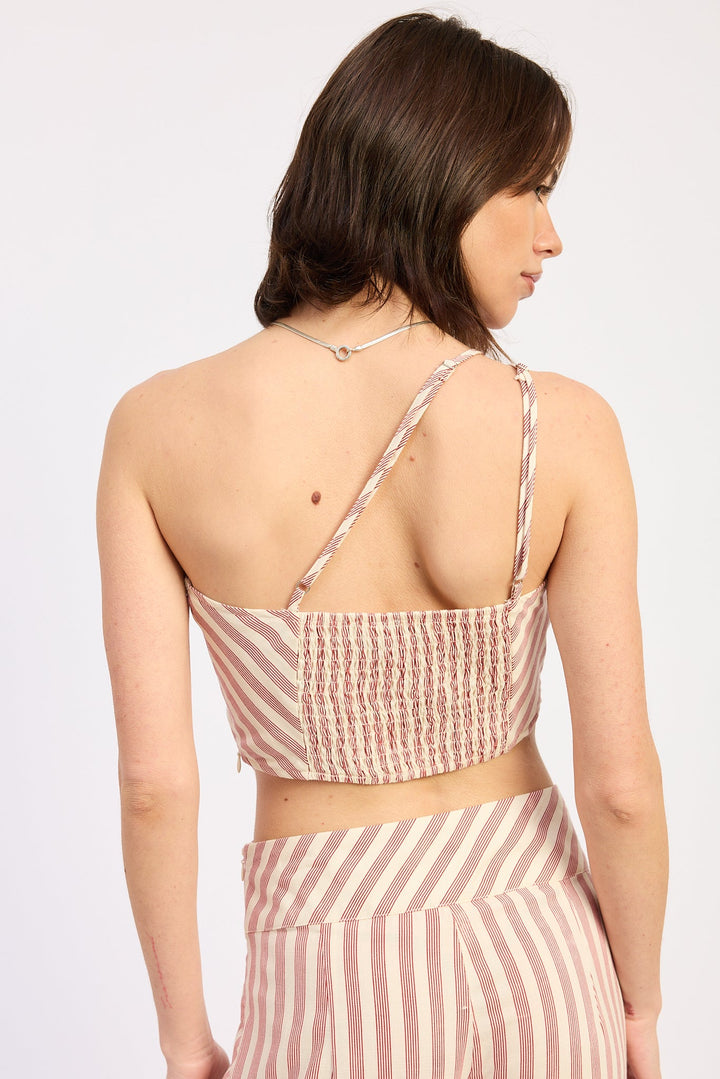 Red Stripe Marisol Top