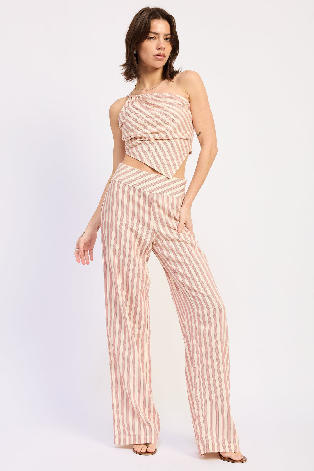 Red Stripe Marisol Pants