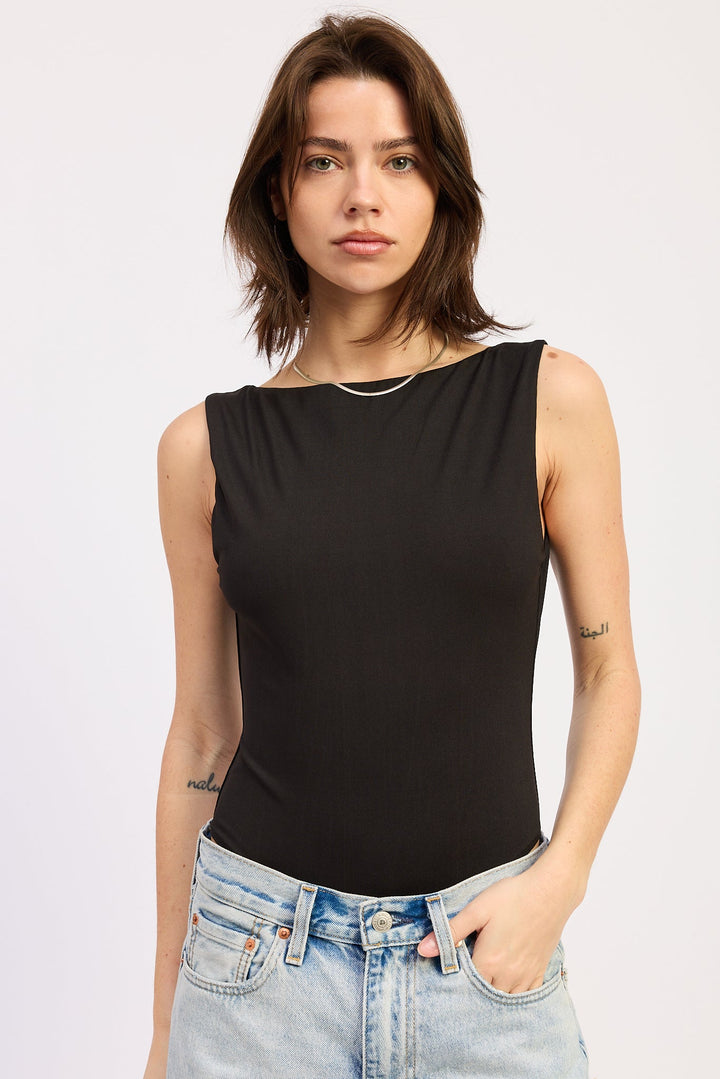 Black Solara Bodysuit