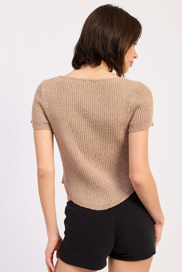 Brown Janelle Top
